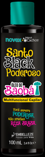 Santo Black Óleo de Baobá