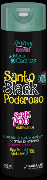 Shampoo Santo Black 300ml