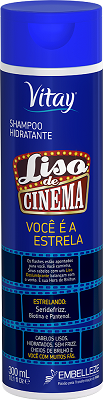 6588 - Vitay Shampoo Liso de Cinema 300ml 